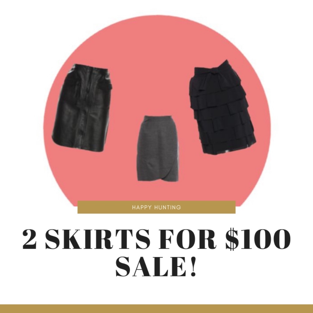 2 skirts for $100